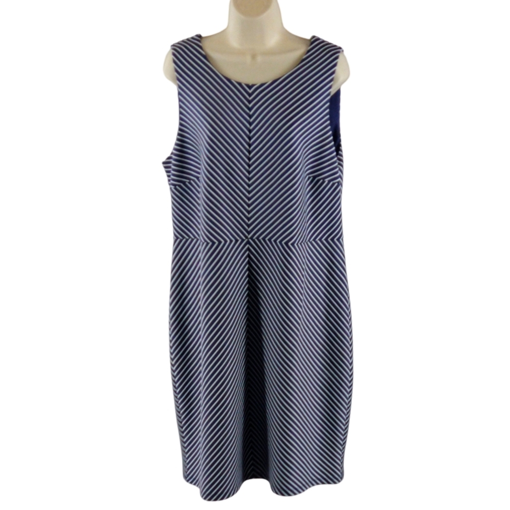 Cato Woman striped sleeveless dress